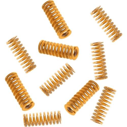 3D Printer Motherboard Compression Spring, Light Load For Creality CR-10 10S S4 Ender 3 Heatbed Spring, Bottom Connect Leveling