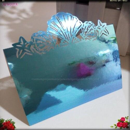 50pcs/Lot Table Name Place Card Paper For Party Or Wedding Lace Cut Cards Seat Card Wedding 7zSH076