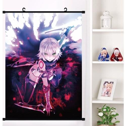 Anime Game Fate/Apocrypha Fate/Grand Order Jack the RipperWall Scroll Mural Poster Cartoon Wall Hanging Poster Home Decor