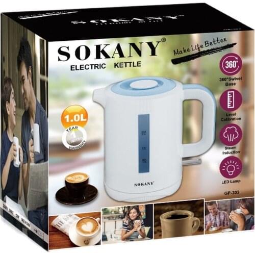 Max 1.0L electric kettle smart water kettles boiling teapot heater water boiler auto bottom Thermal kettle water cooker 4 colors