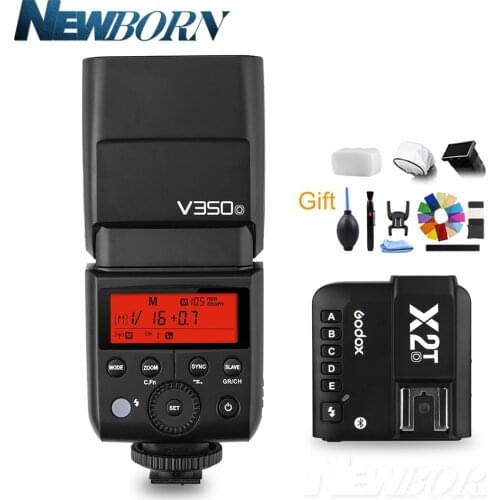 Godox X2T-O TTL Wireless Flash Trigge 2.4G Mini Li-ion TTL V350O Camera Flash HSS 1/8000s GN36 for Olympus