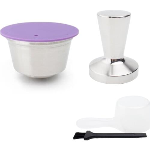 2020 New Stainless Steel Coffee Filter pod fit for dolce gusto Reusable Coffee Capsule refillable capusule