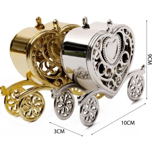 Wedding Party Favours Gift Box Chocolate Candy Box Wedding Supplies Wholesale Creative Romantic Heart Carriage Couch Sweets