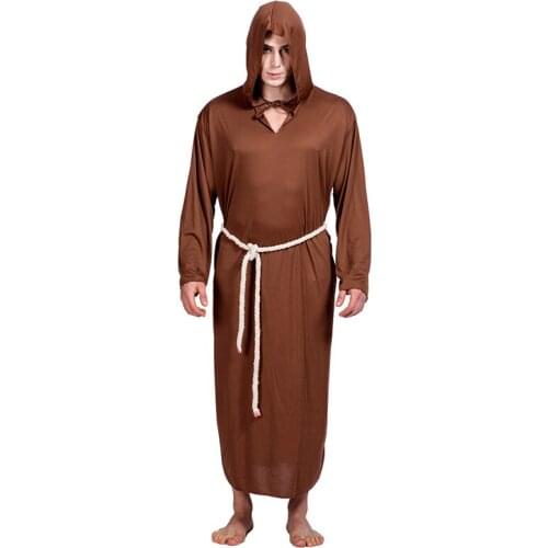 Halloween Party Stage Sitcom Performance With Friends And Relatives Gathering Monk Clothes Cosplay Stage Costume Suit