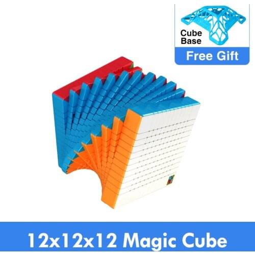Moyu cubing classroom meilong 12x12x12 Cube Magic Speed 12x12 cubo Mofangjiaoshi Magic Cubes Speed Puzzle Cubes Toys Cubo-magico