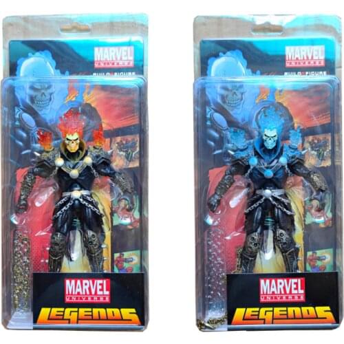 ML Legends Ghost Rider Blue & Orange Teraxx Wave 6" Boxed Action Figure Set