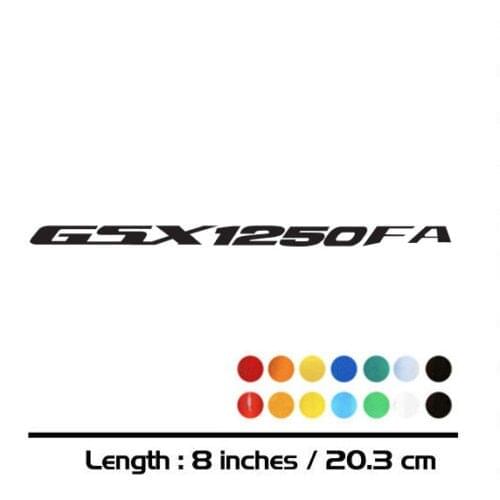NEW Motorcycle sticker bike Fuel tank Wheels helmet fairing Luggage MOTO accessories reflective sign decal For SUZUKI GSX1250FA