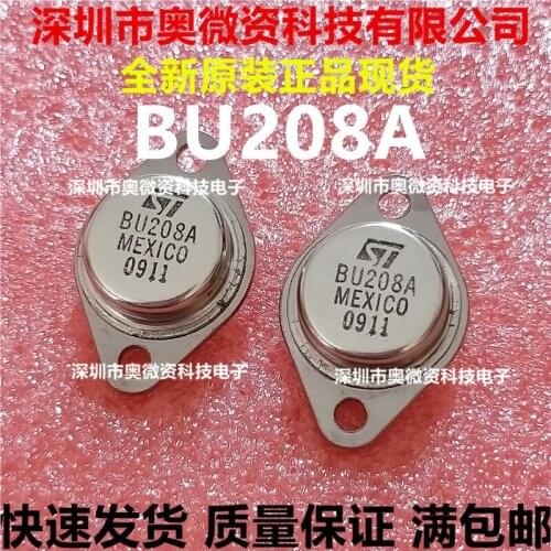 100% Original In Stock New BU208A NPN 1500V 8A 150W TO-3