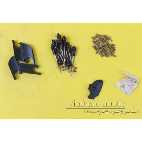 New violin bow parts,1 set Baroqu Top grade violin bow ebony frog Strong horse