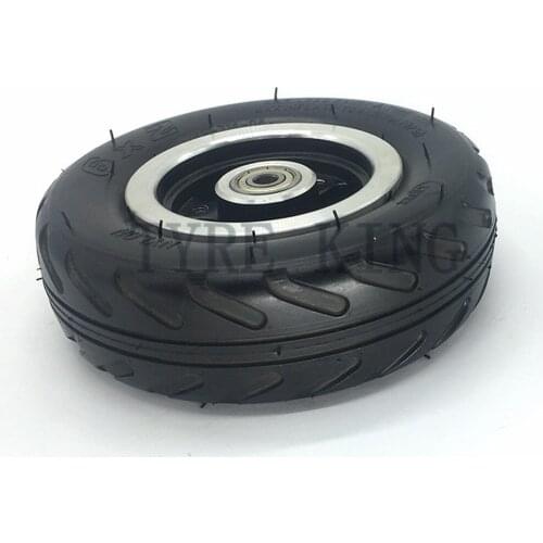 6X2 Pneumatic Wheel Tyre 6*2 Thickening Tyre with Hub for Electric Scooter Wheel Chair Truck Electric Scooter F0 Accessory