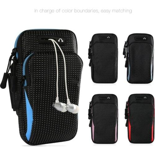 Arm Band Phone Case On Hand Sport Armband Suitable For iphone 6.5in Mobile Phone Brazalete Deportivo Porta Cellulare Braccio Bag