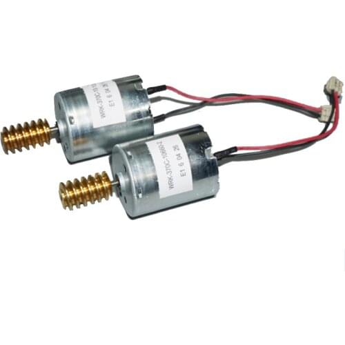 Precision 370 Motor DC 12-24V 370-10660 Motor with Worm Gear Carbon Brush Micro Low Speed Mute Motor Wear-resistant Long Life