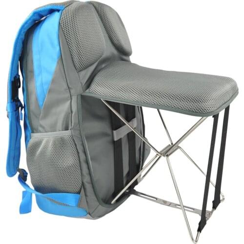 PK Fishing chair outdoor portable folding stool backpack/High quality portable travel outdoor use chair backpack