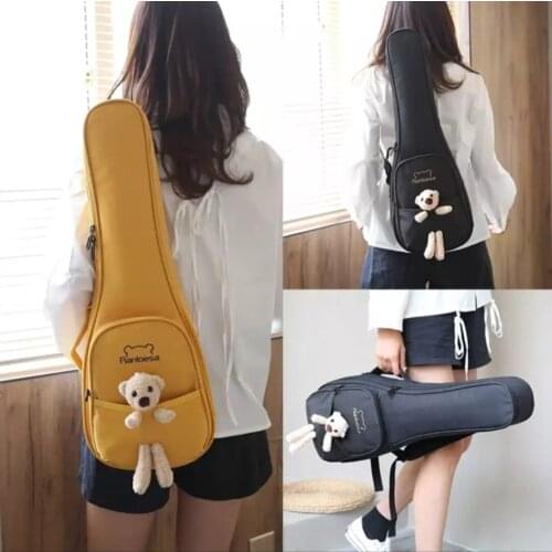 Ukulele bag 23 inch ukulele bag thickened cute bag portable backpack