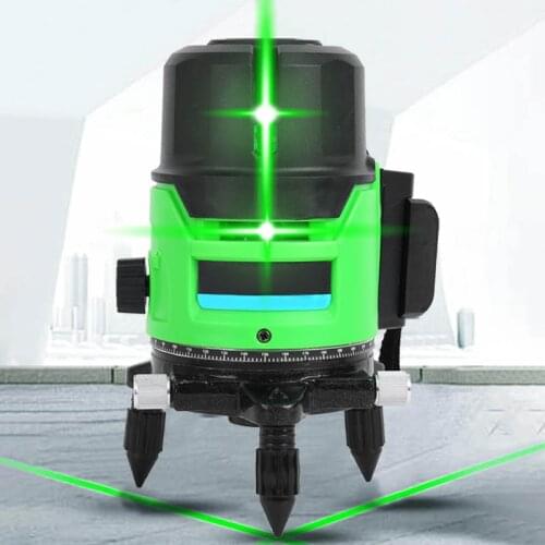 Laser Level 2/3/5 Lines Green Cross Self-leveling Horizontal&Vertical 360 Rotary Laser Level High Visibility Spirit Level Tools