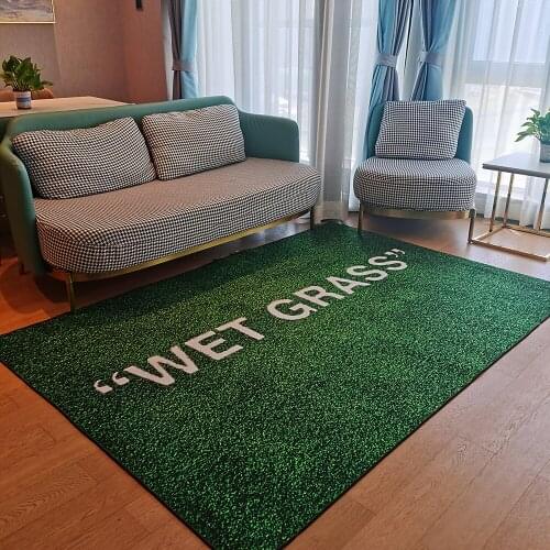 WET GRESS Rug Carpet Living Room Decorationt Carpe Bedroom Bedside Bay Window Area Rugs Sofa Floor Mat