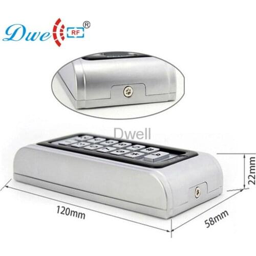 Waterproof outdoor numeric keypad wg26 keypad rfid reader for electronic bolt