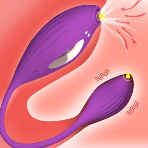 2 In1Sucking Vibrator for Women Clitoris Stimulation G-spot Female Masturbation Dildo Vibrator Adult Sex Toys for Women Sex Shop