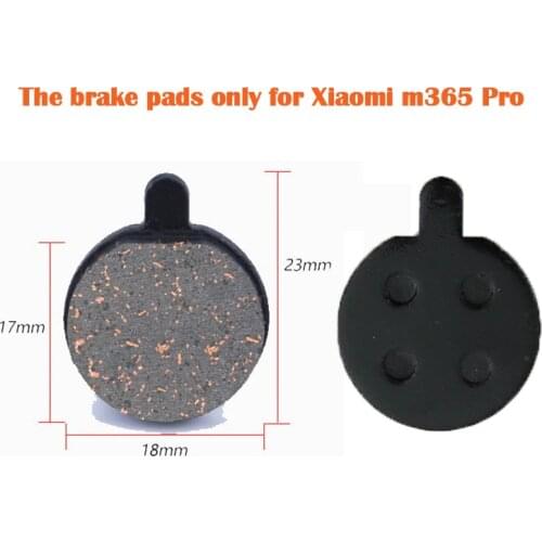 2 Pcs Metal Brake Pads for Xiaomi M365 Pro Brake Pad Rear Disc Kit Replacement Accessories for Xiaomi M365 Pro Electric scooter