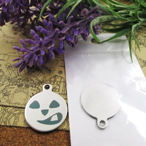20pcs--"Jack Skellington faces30"stainless steel charms more style for choosing DIY Charms pendants for necklace