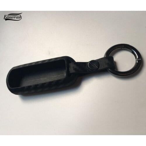 2017 Men Women Gift Carbon Fiber Key Case Cover Holder Chain For Mazda 3 6 ATENZA CX-4 CX-5 Mazda3 Axela Smart Key Accessories