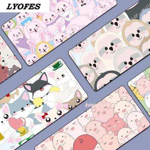 80x30 Large Mouse Pad Extra Gaming Deskpad Computer Gamer Keyboard lyofes Mouse Mat Desk Mousepad for PC Desk Pad