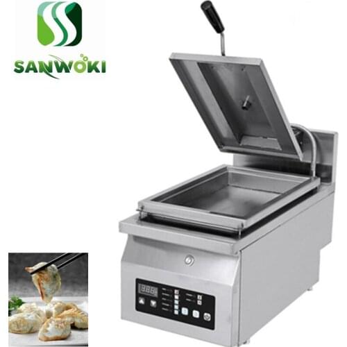 Electric Baking Pan Frying Pan buns fried Machine Pot Sticker fried dumpling machine Japanese style Pot Stick single-head