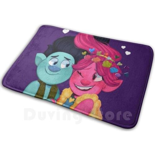 Perfect For Me! ( Broppy Design ) Carpet Mat Rug Cushion Broppy Poppy Trolls Barb Trolls Branch Trolls Trolls Trolls World