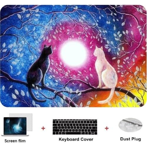 Oil Painting Series Painting Case For Apple Macbook Air Pro Retina Touch Bar 11 11.6 12 13 13.3 15 Laptop Cover Colors Shell