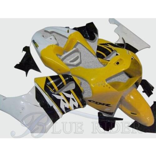 Motorcycle Fairing Kits For HONDA CBR900RR 919 98 99 ABS Plastic Fairing Parts CBR919RR 1998 1999 Yellow White Black Bodyworks