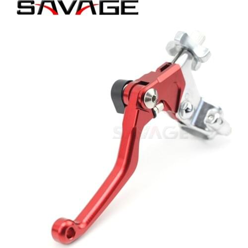 Left Handlebar Clutch Lever Handle Perch For HONDA CR 80R 85R 125R 250R 500R XR250R XR400R 1984-2007 06 Motorccycle Accessories