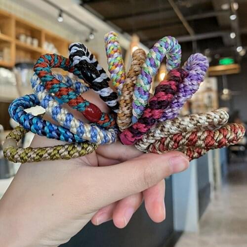 Trendy Women Elastic Hair Rubber Bands Girls Elastic Hair Bands Lady Hair Scrunchies Children Hair Accessories Holder
