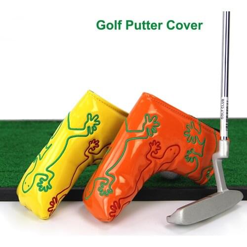 2021 New 1Pcs Golf Head Covers PU Club Accessories Golf Putter Cover Headcover for Blade Golf Club Head Covers Accessory