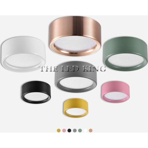 Lampada LED Circular Panel Light 6W 9W 13W 18W 24W Surface Mounted led ceiling light AC 85-265V led lamp for Home Decoration