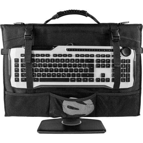 Laptop Bag Case 15.6 20 24 Inch Waterproof Notebook Travel Carrying Bag For Computer Monitor PC Oxford Cloth Briefcase Handbag