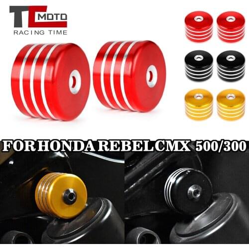 For Honda Rebel CMX500 CMX300 2017-2020 Rear Shock Absorbers Cap Guard Cover For Honda Rebel CMX 300 500 Motorcycle Accessories