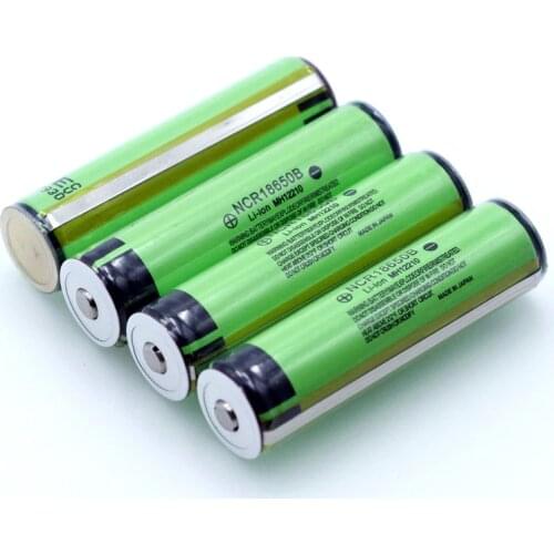 2020 100% New secure Original NCR18650B 3400mAh 18650 Rechargeable Battery with PCB 3.7v for Flashlight batteries