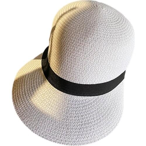 Beret Hat Baseball Cap Women Men Hat Straw Weaving Multiple Color-Options