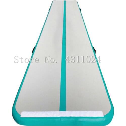 Best Selling Inflatable Gymnastics Mat Home Use Air Track/Air Floor With Pump 5x2x0.2m Bouncing Track Promotion Price