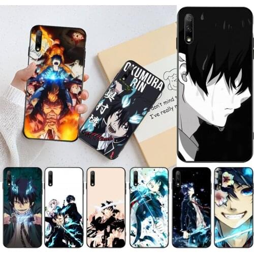 CUTEWANAN Blue Exorcist Anime Shell Phone Case for Huawei Honor 30 20 10 9 8 8x 8c v30 Lite view pro