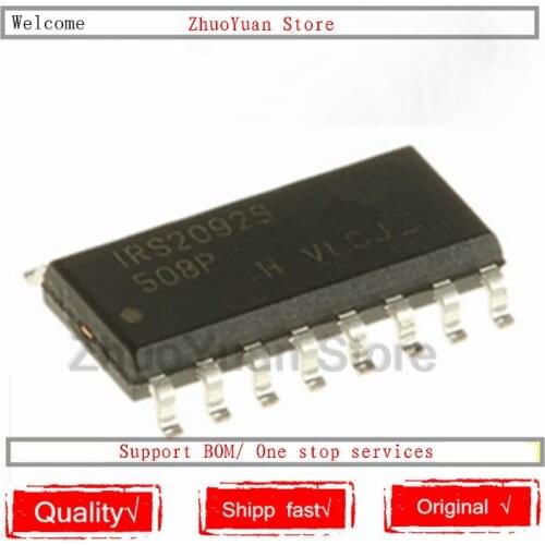 10PCS/lot IRS2092S Chip IRS2092STRPBF IRS2092SPBF IRS2092 SMD SOP16 SOP IC chip New original