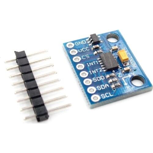 GY-291 ADXL345 digital three-axis acceleration of gravity tilt module IIC / SPI transmission