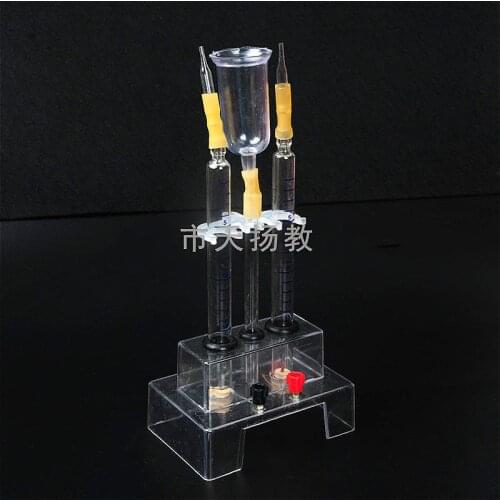 Water electrolysis experimental apparatus Chemical experiment equipment of electrolytic water demonstrator