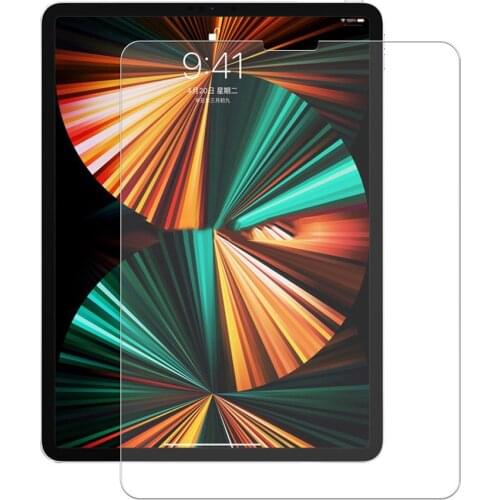 HD Tempered Glass Screen Protector For Apple iPad Pro 2021 12.9 Inch A2379 A2461 A2462 Anti Scratch Clear Tablet Protective Film