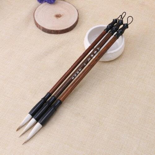 1pc Top Quality Chinese Calligraphy Brushes Pen for Woolen and Weasel Hair Writing Brush For Student School