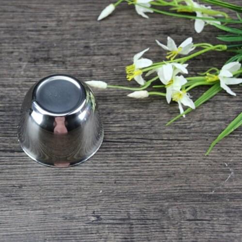 Stainless Steel Coffee Mug Espresso Cup Tea Cup Heat-Resistant Drinkware
