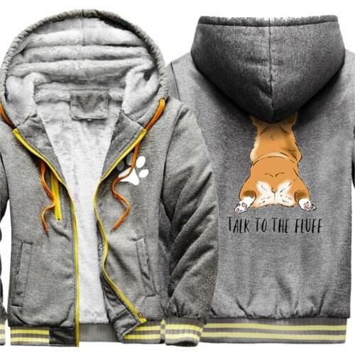 Dog Printing 2020 New Arrival Camouflage Mens Raglan Thicken Jackets Hip Hop Mans Sweatshirts Korean Style Retro sudadera hombre