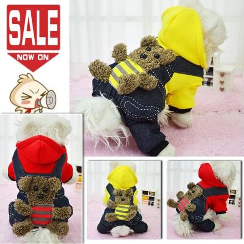 New Autum Winter Dog Clothes Warm Coats Pet Clothes For Small Dogs Fashion Chihuahua Winter Puppy Dog Clothing For Small Dog XS