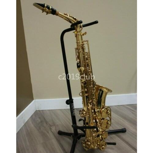 Original JUPITER JAS-669 Alto Saxophone Gold Lacquer Surface Eb Tune E Flat Sax Made in Taiwan