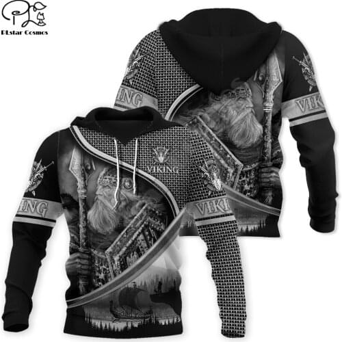 PLstar Cosmos Viking Armor Tattoo Warrior God Odin Symbol Tracksuit Harajuku 3D Printed Men For Women Hoodies/Swaetshirts/Jacket